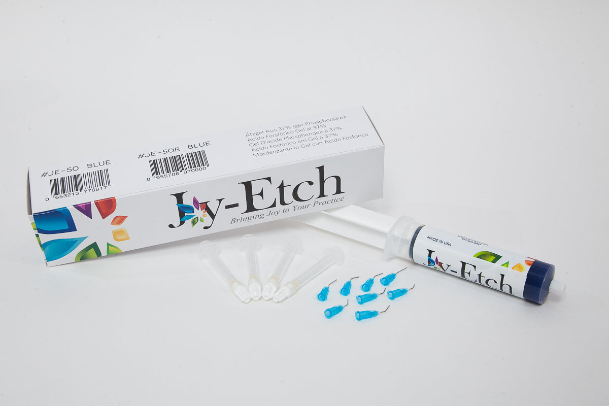 House Brand CO131 Joy-Etch Dental 37% Etching Gel 12 Gm Syringe 20 Tips