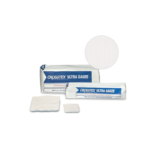 Crosstex ENC3NWU-200 Ultra Gauze Non-Woven Sponges Non-Sterile 3