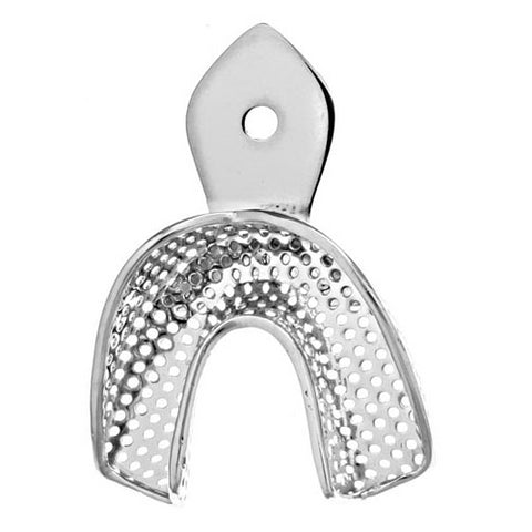 J&J Instruments 40-1020 Perforated Dental Impression Tray #2 Lower Small