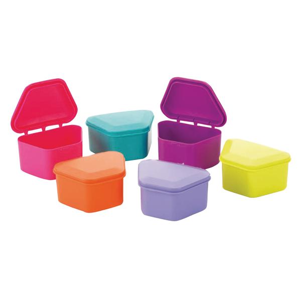 Keystone 9576553 Assorted New Age Denture Cups Assorted Colors 3/4