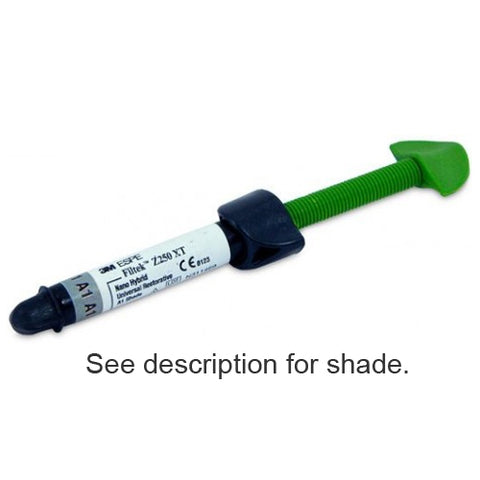 3M ESPE 1470A3.5 Z250 XT Universal Nano Hybrid Restorative Dental Syringe 3 Grams A3.5