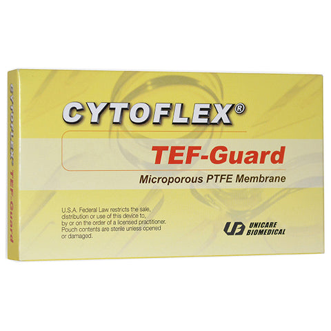 Unicare C01-0305 CYTOFLEX Tef-Guard Microporous ePTFE Membrane 12mm x 24mm 5/Pk