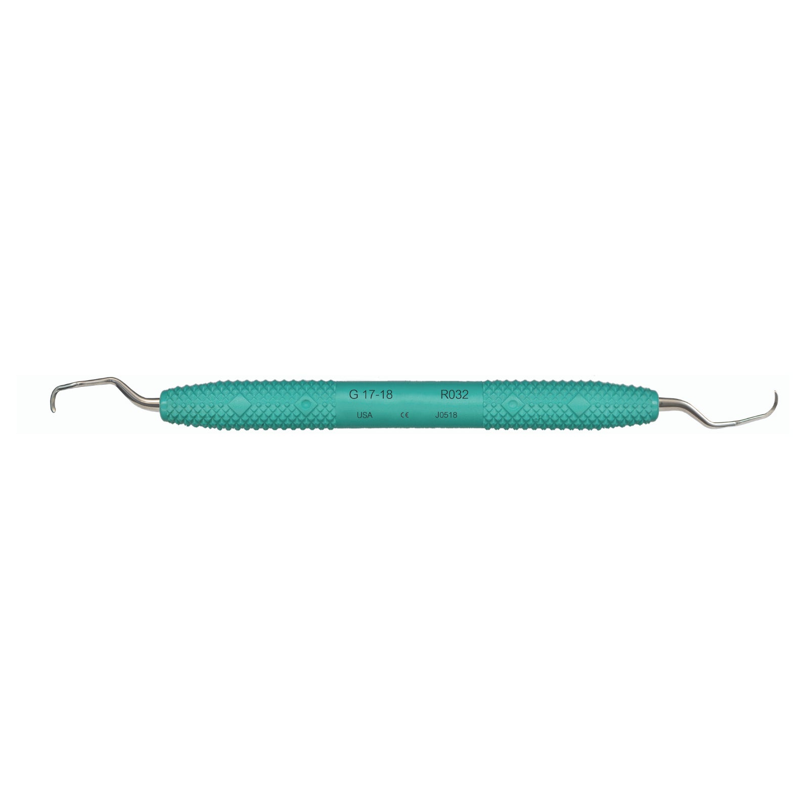 PDT R032 Cruise Line #17/18 Amazing Gracey Dental Curette Green