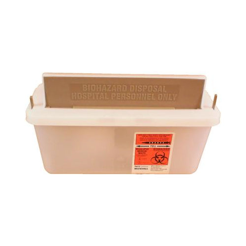 Kendall Healthcare 85021 SharpSafety Sharps Container Mailbox Style Lid 2 Quart