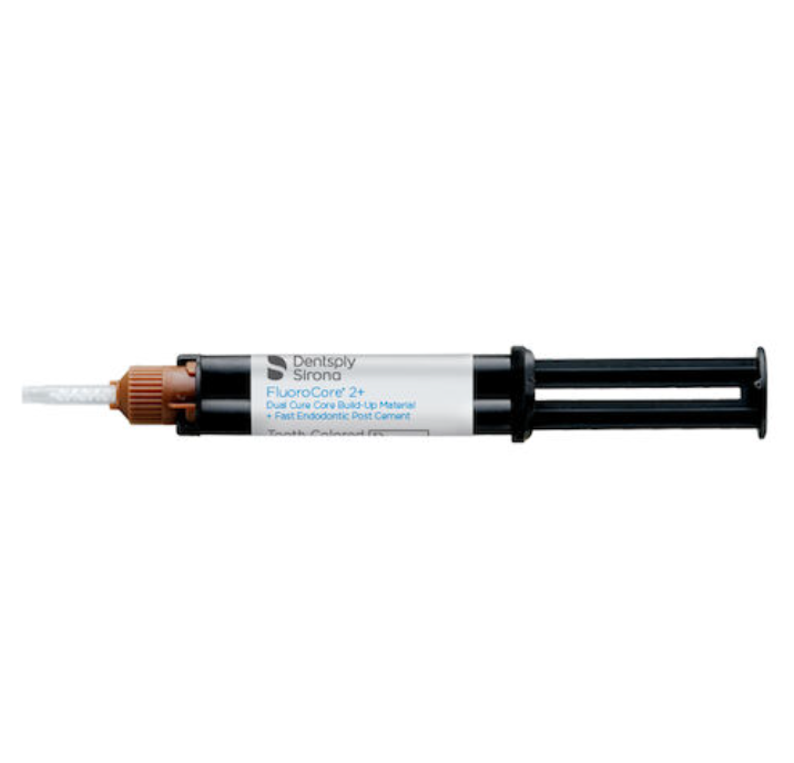 Dentsply 612401 FluoroCore 2+ Core Buildup Syringe Refill TC 4/Pk