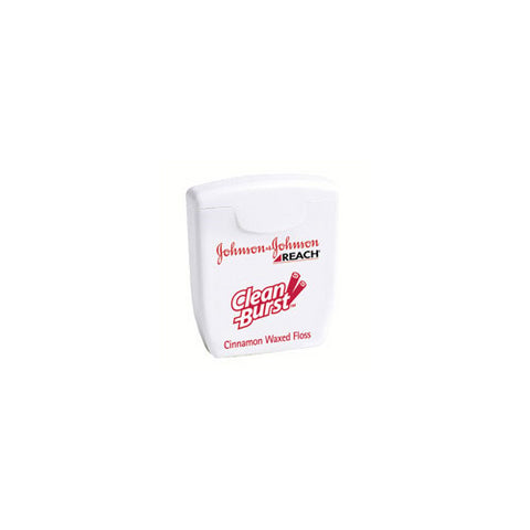 Reach Johnson & Johnson 211896600 Clean Burst Dental Floss Cinnamon Trial Size 5 Yards 9624