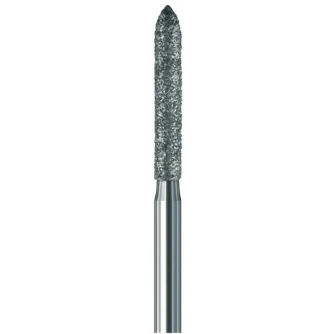 Abrasive Technology 251.8F Two Striper FG Friction Grip Bevel End Cylinder Fine Grit Diamond Burs 5/Pk 2015089