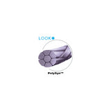 Look 317B PolySyn Violet Braided Absorbable Sutures T Tapered 2/0 1/2 Circle 27" 12/Bx EXP May2023