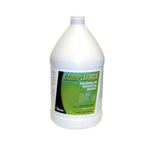 Metrex 10-2500 Compliance High Level Sterilizing & Disinfecting Solution 1 Gallon