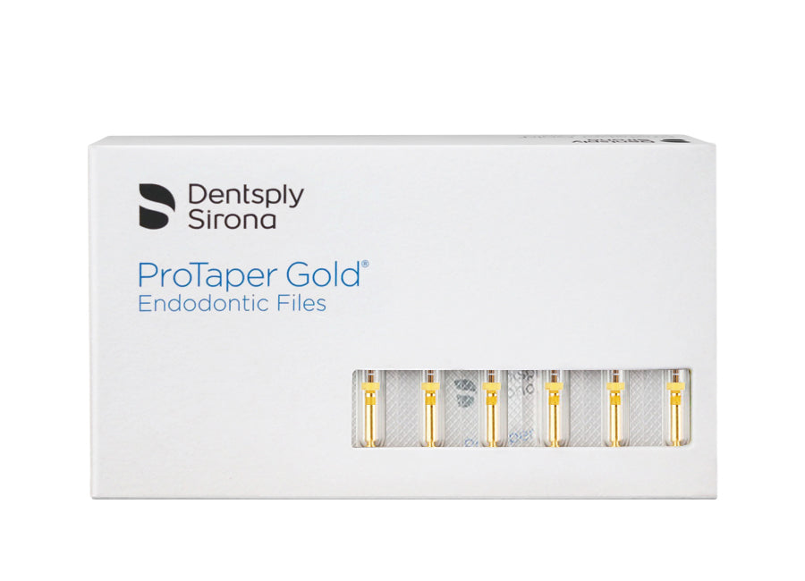 Dentsply Maillefer ProTaper Gold Rotary Files SX 19mm - 6 Shaping Files/Pack