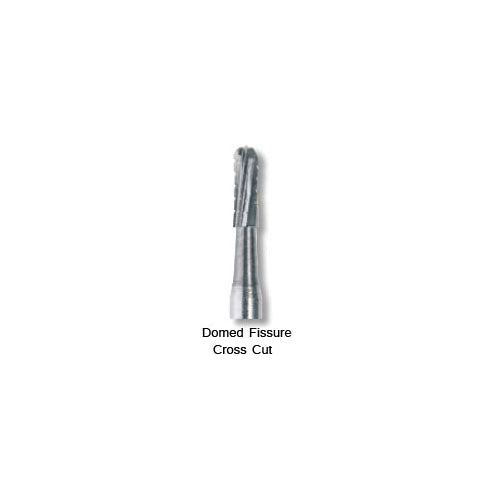 Beavers Kerr Dental Midwest Friction Grip FG #1558 Straight Dome Crosscut Carbide Burs 100/Pk