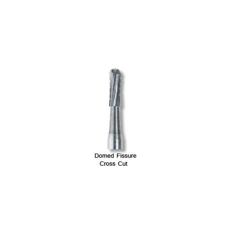 Beavers Kerr Dental Midwest Friction Grip FG #1558 Straight Dome Crosscut Carbide Burs 100/Pk