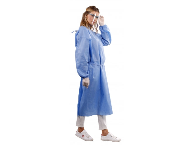 House Brand 910766 Dentac Surgical Gown Level 2 EN-13795:2019 40g/m2 SMS