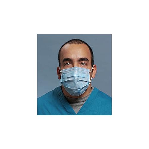 Mydent MK1246 Defend Breathe EZ Pleated Earloop Level 1 Face Masks Blue 50/Bx