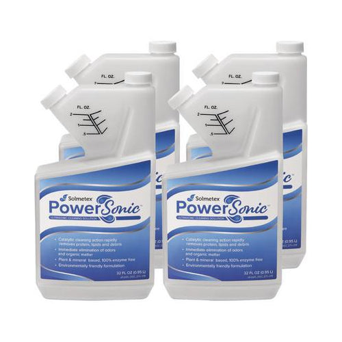 Solmetex ULT-PSCK PowerSonic Ultrasonic Cleaning Solution 4/Cs 32oz