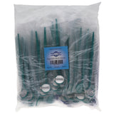 House Brand Dentistry 101232 Disposable Dental Oral Mouth Mirrors 100/Pk 50 Green 50 Blue