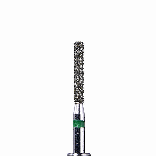 Mydent 837-012C Defend FG Friction Grip Coarse Grit Flat End Cylinder Diamond Burs 10/Pk