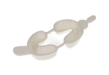 House Brand Dentistry 108111 Fluoride Trays Foam Dual Arch Medium White 100/Pk