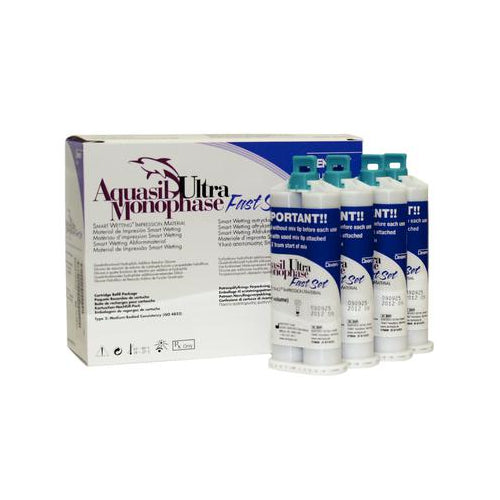 Dentsply 678774 Aquasil Ultra Monophase Impression Material Fast Set 4/Pk 50 mL