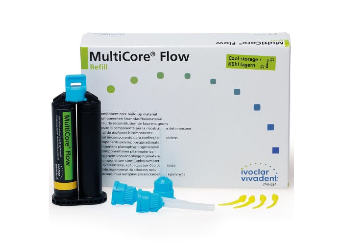 Ivoclar Vivadent 578914 Multicore Flow Core Build-Up Dental Material Medium A3 50 Gm