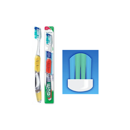 Sunstar Butler 590PH GUM Toothbrush Adult Full Technique Complete Soft 12/Bx