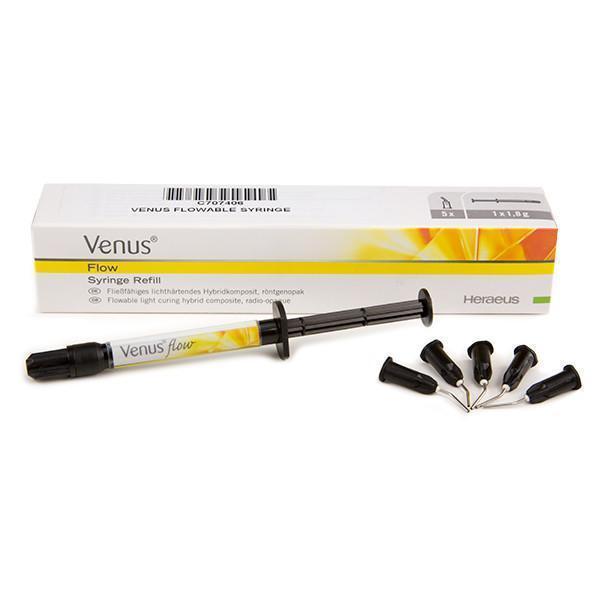 Kulzer 66014563 Venus Flow Flowable Microhybrid Composite Syringe A2 1.8 Gm