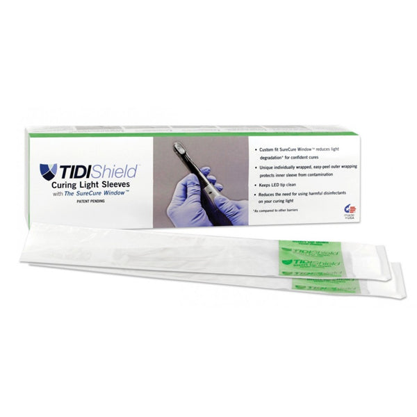 Tidi 21103 TIDIShield Curing Light Sleeve Dentsply Smartlite Max 100/Pk