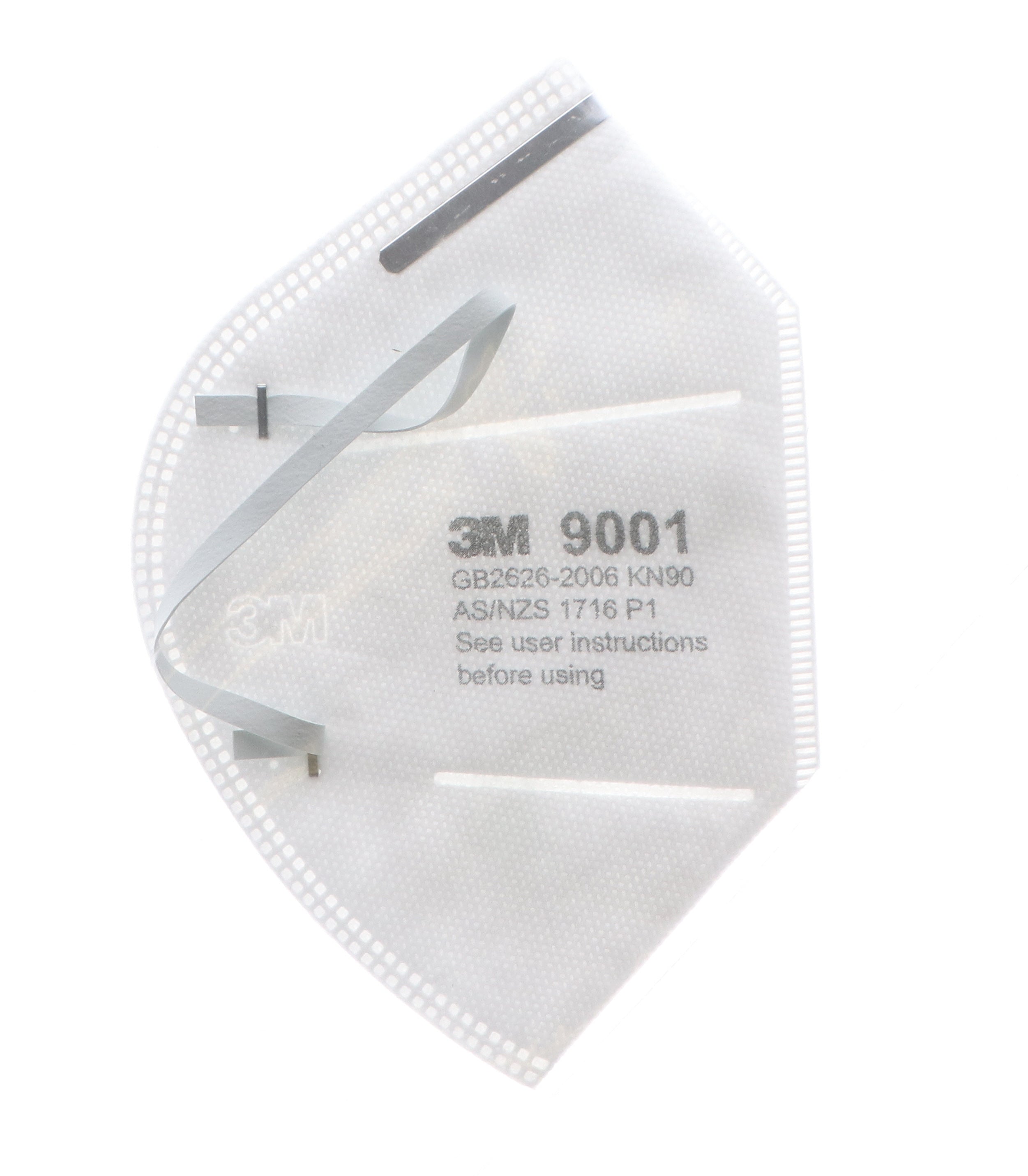 3M 9001 KN90 Particulate Respirator Protective Mask GB2626-2006 Standard 50/Pk