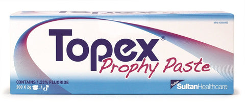 Sultan 30018 Topex Prophy Paste Fun Pack Medium Grit 200/Bx