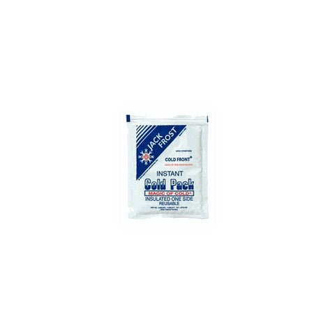 Coldstar 10407 Jack Frost Single Use Non-Insulated Cold Packs 5.5" x 5" 80/Pk