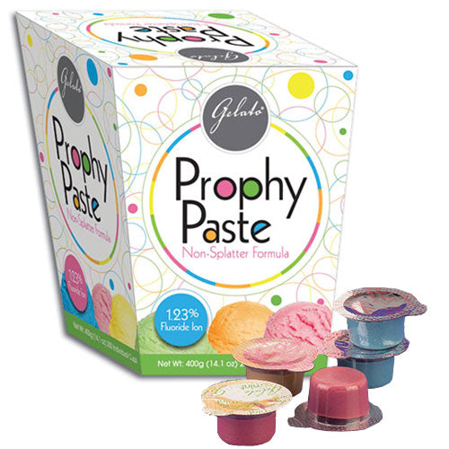 Keystone 24-02677 Gelato Prophy Paste Cups Medium Grit Assorted 200/Pk