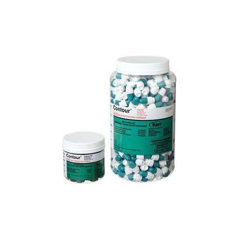 Kerr Dental 29973 Contour Fast Set 1 Spill Amalgam Capsules 400 mg 500/Jar