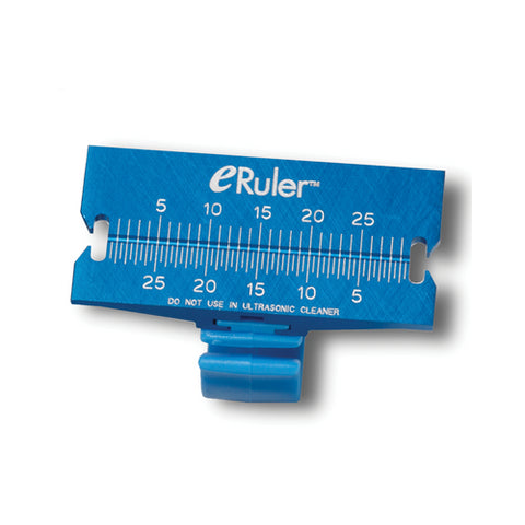 Jordo ERUL-S e-Ruler Endodontic File Finger Ruler With Rubber Stop Locks