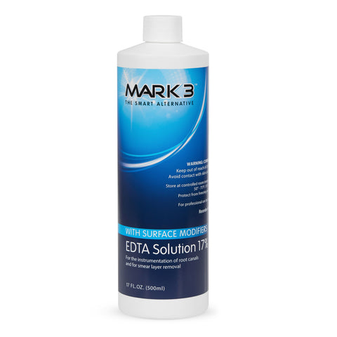 Mark3 5972 EDTA Dental Solution 17% 17 Oz 500 mL Bottle