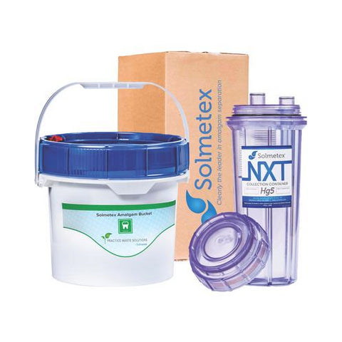 Solmetex NXT-HG5-CK NXT Hg5 Dental Amalgam Waste Production Compliance Kit