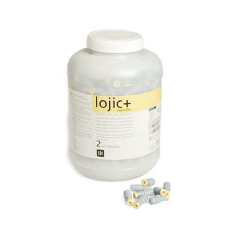SDI 4222303 Lojic+ 2 Spill Regular Set Spherical Alloy Amalgam Capsules 600 mg 500/Pk