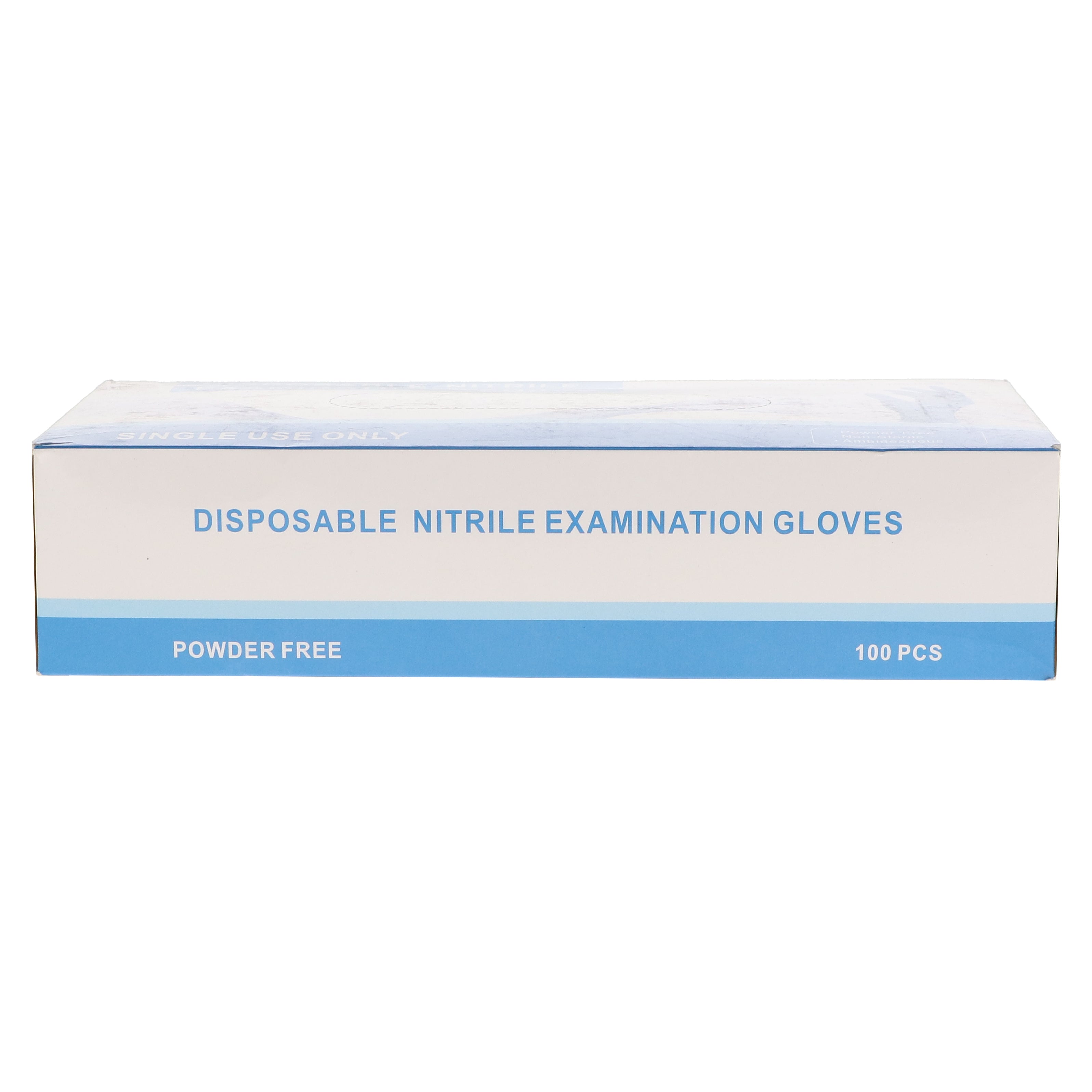 House Brand Dentistry 2020071801487 Nitrile Examination Gloves Powder Free Small 100/Bx