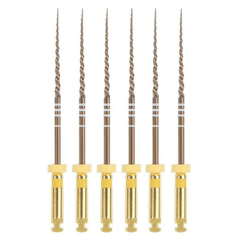 Dentsply Maillefer A0411231G0103 ProTaper Gold Rotary File 31mm F1 Yellow 6/Pk