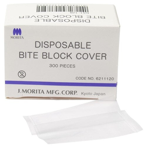 J Morita 6211120 Dental X-Ray Disposable Bite Block Protective Covers 300/Bx