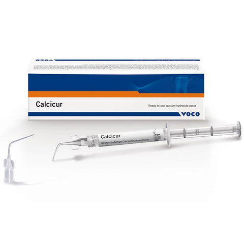 Voco 1093 Calcicur Calcium Hydroxide Dental Paste Syringe 25 gm