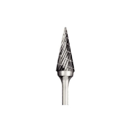 Buffalo Dental 18010 Carbide Lab Bur HP Dual Cut Regular 82T Cone