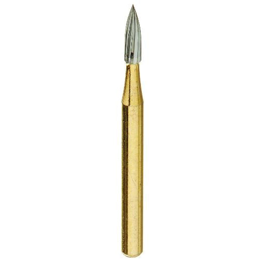 Beavers Kerr Dental Midwest Friction Grip FG #7903 Needle Shaped 12 Blade Trimming & Finishing Burs 100/Pk