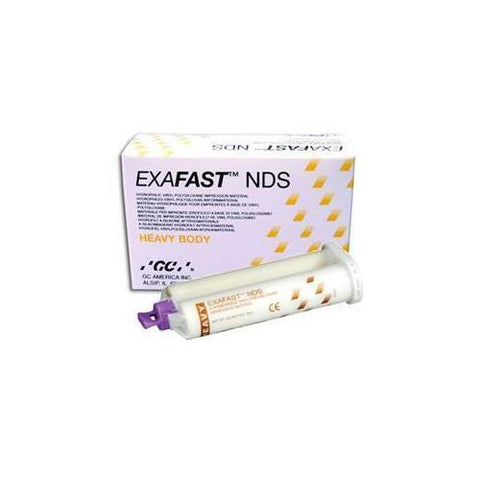 GC 137207 Exafast NDS VPS Impression Material Cartridge Heavy Body Fast Set 2/Pk