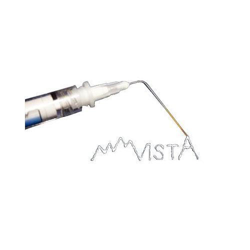 Vista Dental 312302 Visco-Tip Bendable Delivery Tips Secure-Lock 25 Gauge 20/Pk