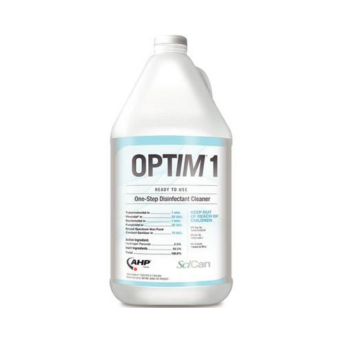 Scican OPT1-4X1 Optim 1 One Step Surface Disinfectant Cleaner 1 Gallon