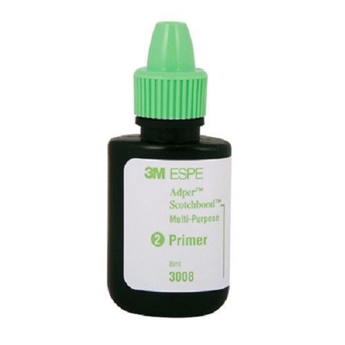 3M ESPE 3008 Scotchbond Multi-Purpose Dental Primer Refill 8 mL Bottle EXP Jul 2024