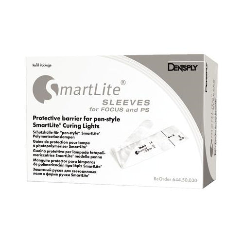 Dentsply 644.50.030 SmartLite Focus Pen Style LED Curing Light Sleeves 300/Pk