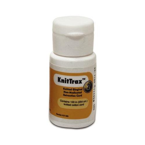 Pascal 07-585 KnitTrax Plain #2 Thick Knitted Gingival Retraction Cord 100