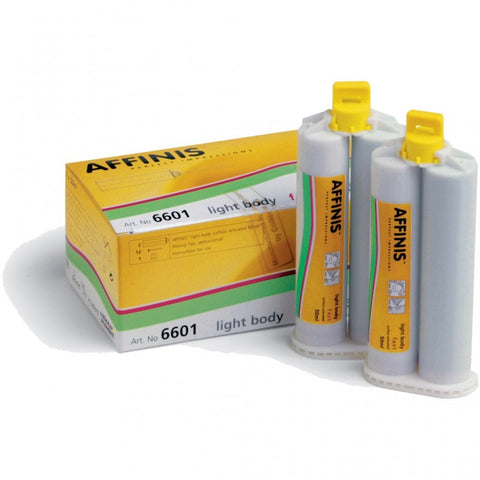 Coltene Whaledent C6601 Affinis A-Siicon Impression Material Fast Set Light Body 2/Pk 50 mL