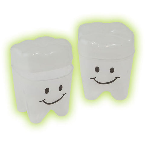 House Brand 4020 Children's Tooth Keeper Container Glow in the Dark 12/Pk